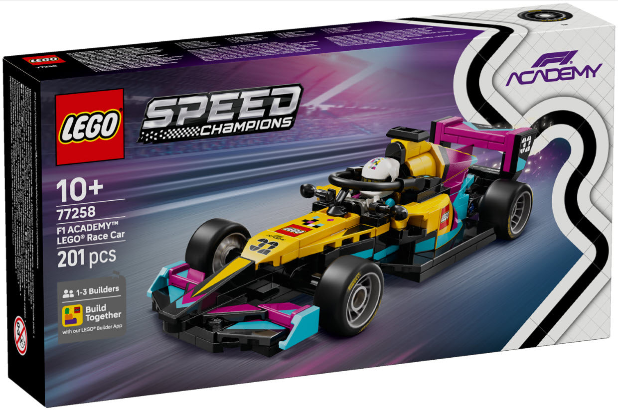 Verpackung: LEGO Speed Champions 77258 F1 ACADEMY LEGO Rennwagen