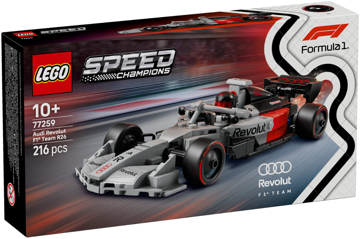 Verpackung: LEGO Speed Champions 77259 Audi Revolut F1 Team R26 Rennwagen