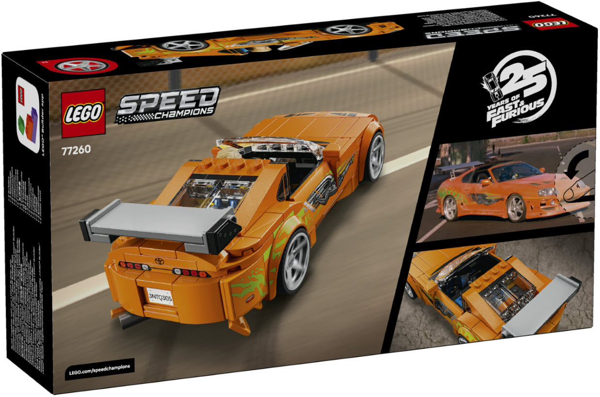 Box Rückseite: LEGO Speed Champions 77259 Audi Revolut F1 Team R26 Rennwagen