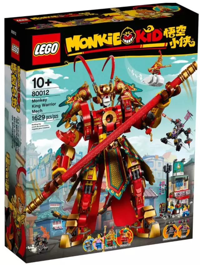 Verpackung: LEGO Monkie Kid 80012 Monkey King Mech