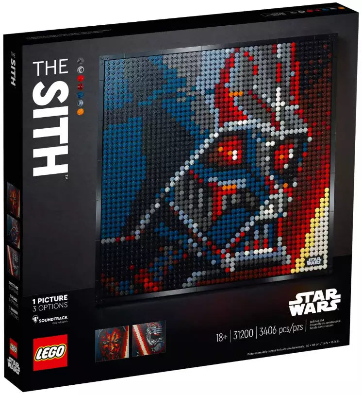 Verpackung: LEGO Art 31200 Star Wars™: Die Sith – Kunstbild