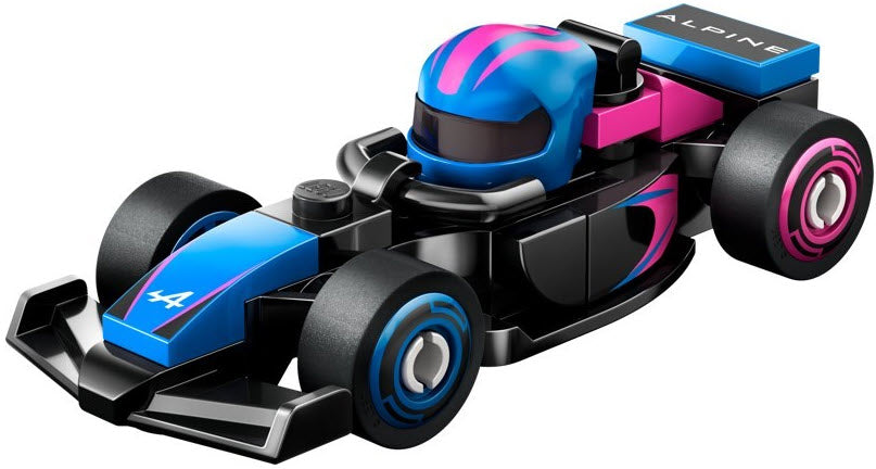 Inhalt: LEGO F1 Rennwagen 71049-06 Alpine