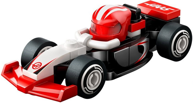Inhalt: LEGO F1 Rennwagen 71049-10 Haas