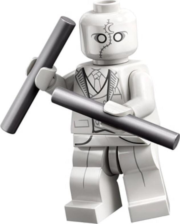 Inhalt: LEGO Marvel Studios Serie 2 Minifiguren 71039-03 Mr. Knight