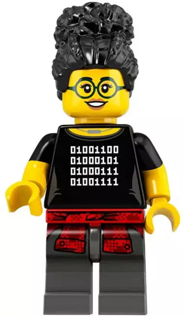 Inhalt: LEGO Minifiguren Serie 19 71025-05 Programmiererin
