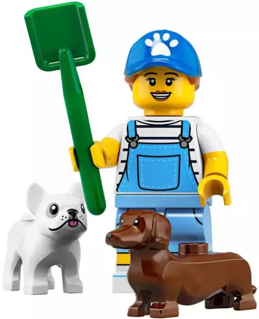 Inhalt: LEGO Minifiguren Serie 19 71025-09 Hundesitterin