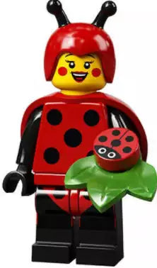 Inhalt: LEGO Minifiguren Serie 21 71029-04 Marienkäfer-Mädchen