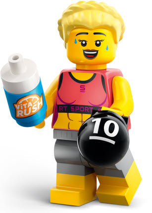Inhalt: LEGO Minifiguren Serie 25 71045-07 Fitness-Trainerin