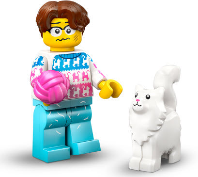 Inhalt: LEGO Minifiguren Serie 27 71048-11 Katzenfreund
