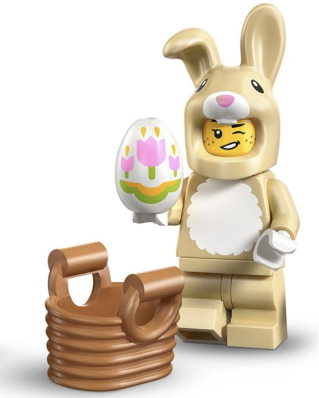 Inhalt: LEGO Minifiguren Tiere Serie 28 71051-10 Häschen