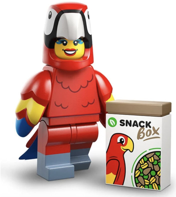 Inhalt: LEGO Minifiguren Tiere Serie 28 71051-12 Papagei