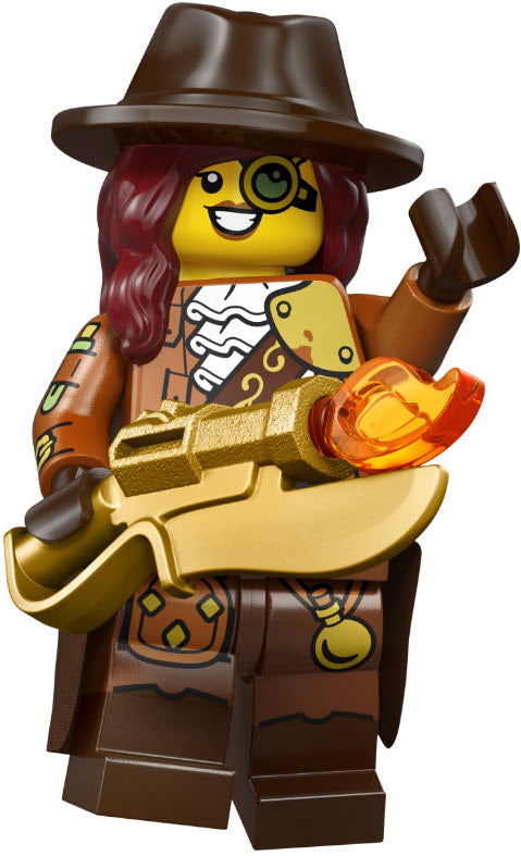 Inhalt: LEGO Minifiguren Serie 29 71052-04 Monsterjägerin