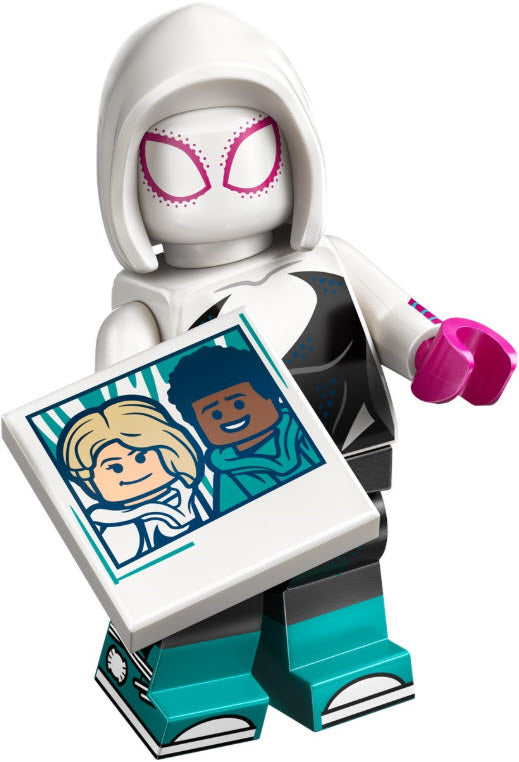Inhalt: LEGO Spider-Man Minifiguren 71050-04 Gwen Stacy/Spider-Gwen