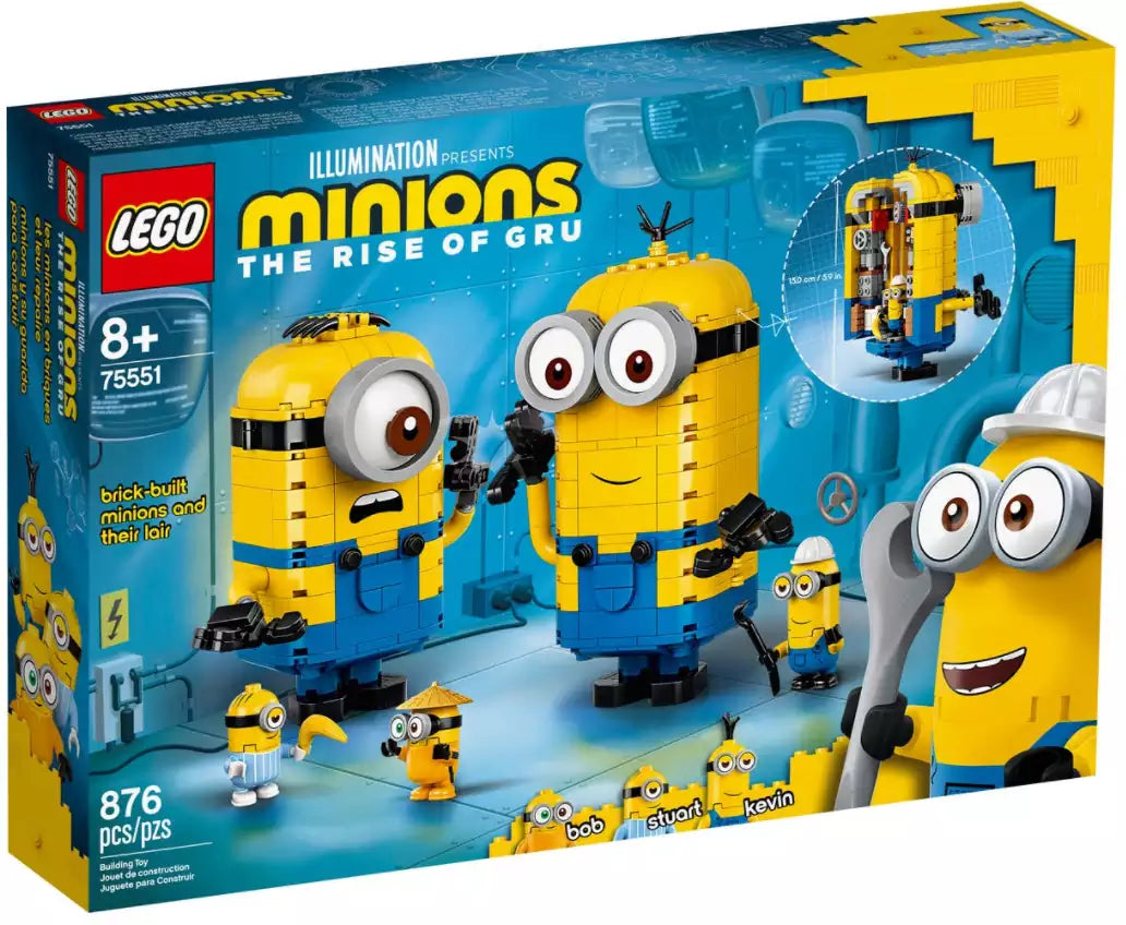 Verpackung: LEGO Minions 75551 Minions-Figuren Bauset mit Versteck
