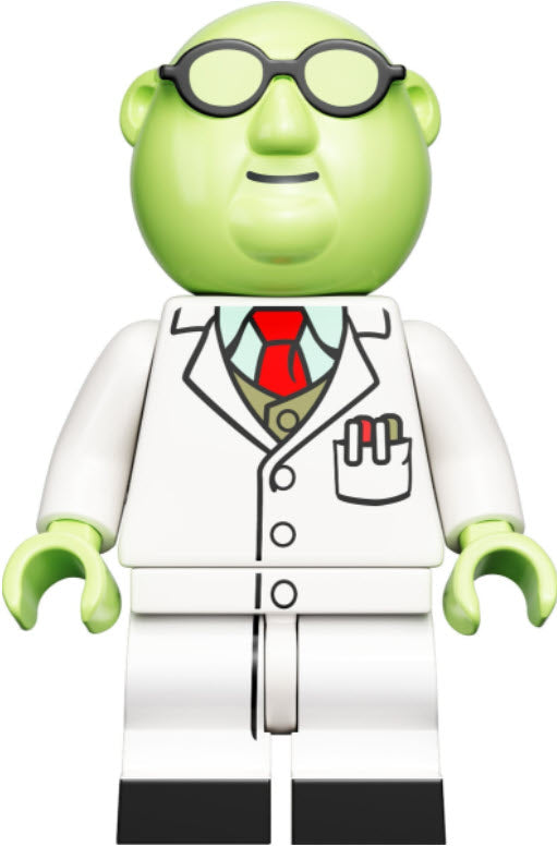 Figur: LEGO Die Muppets Minifiguren 71033-02 Prof. Dr. Honigtau Bunsenbrenner
