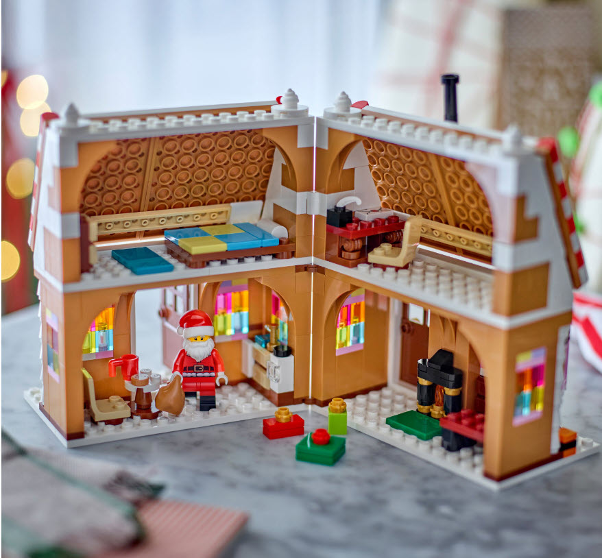 LEGO Seasonal 40809 Weihnachtliches Lebkuchenhaus