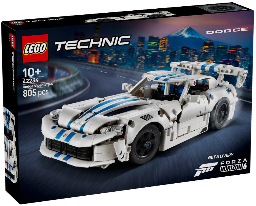 LEGO Technic 42234 Dodge Viper GTS-R Sportwagen