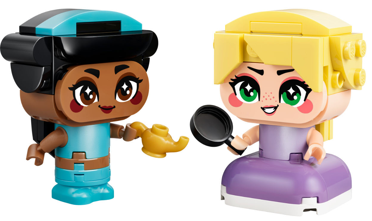 LEGO Disney 43303 Die Mini-Prinzessinnen Jasmin und Rapunzel