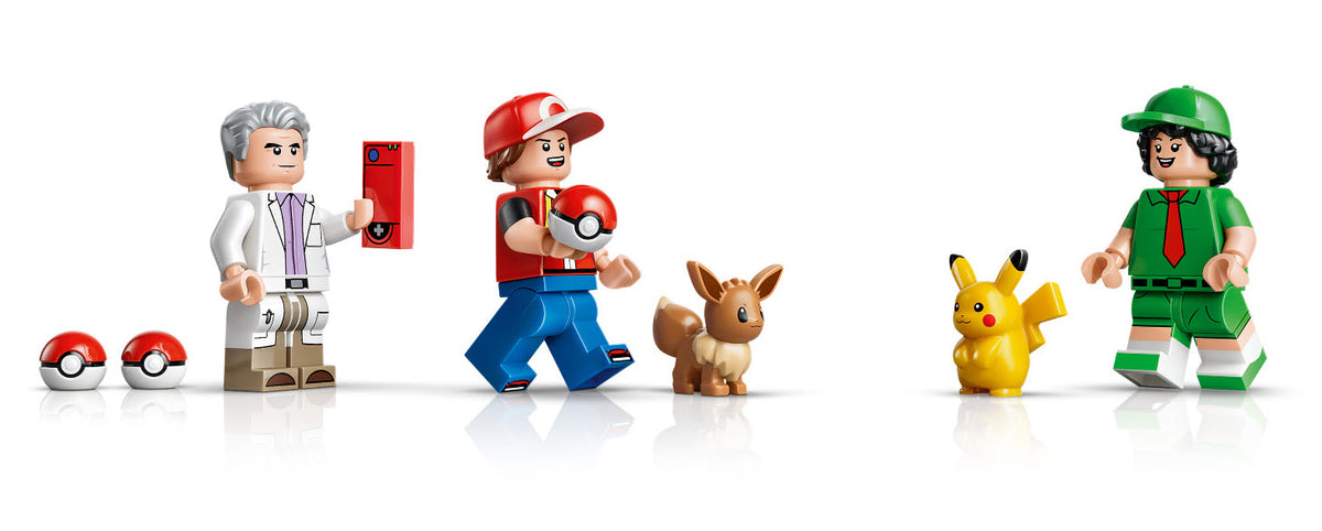 LEGO Pokémon 72154 Pokéball mit Beeindruckenden Trainermomenten