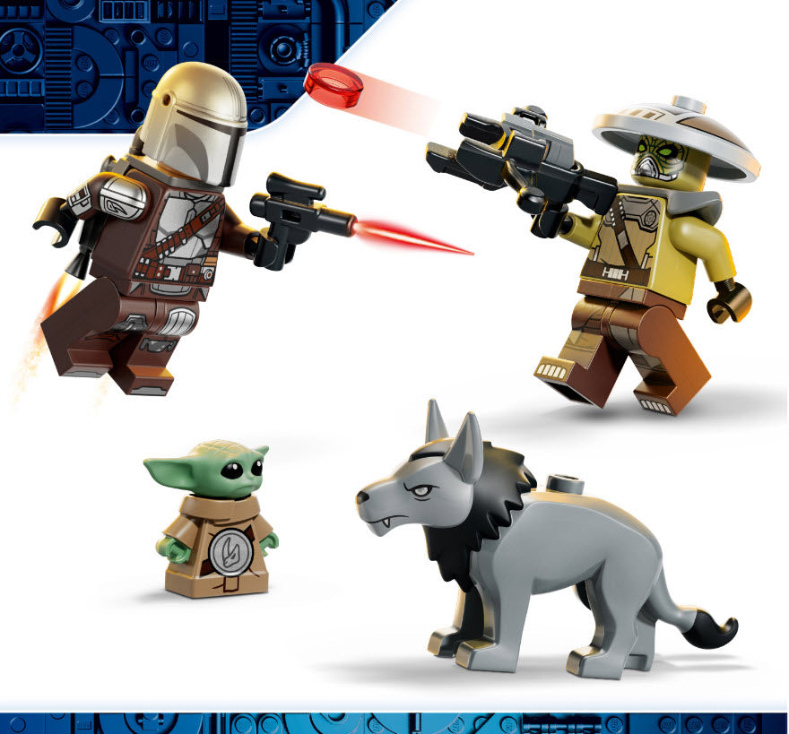 LEGO Star Wars 75451 Showdown mit dem Wächterdroiden am Huttenpalast