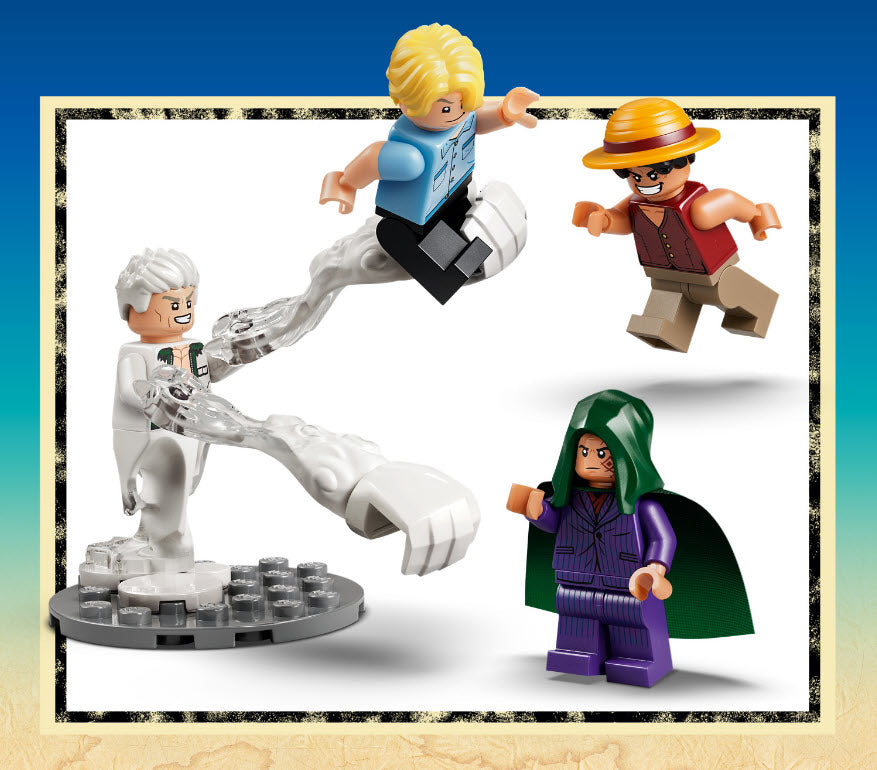 LEGO One Piece 75642 Showdown mit Kapitän Smoker