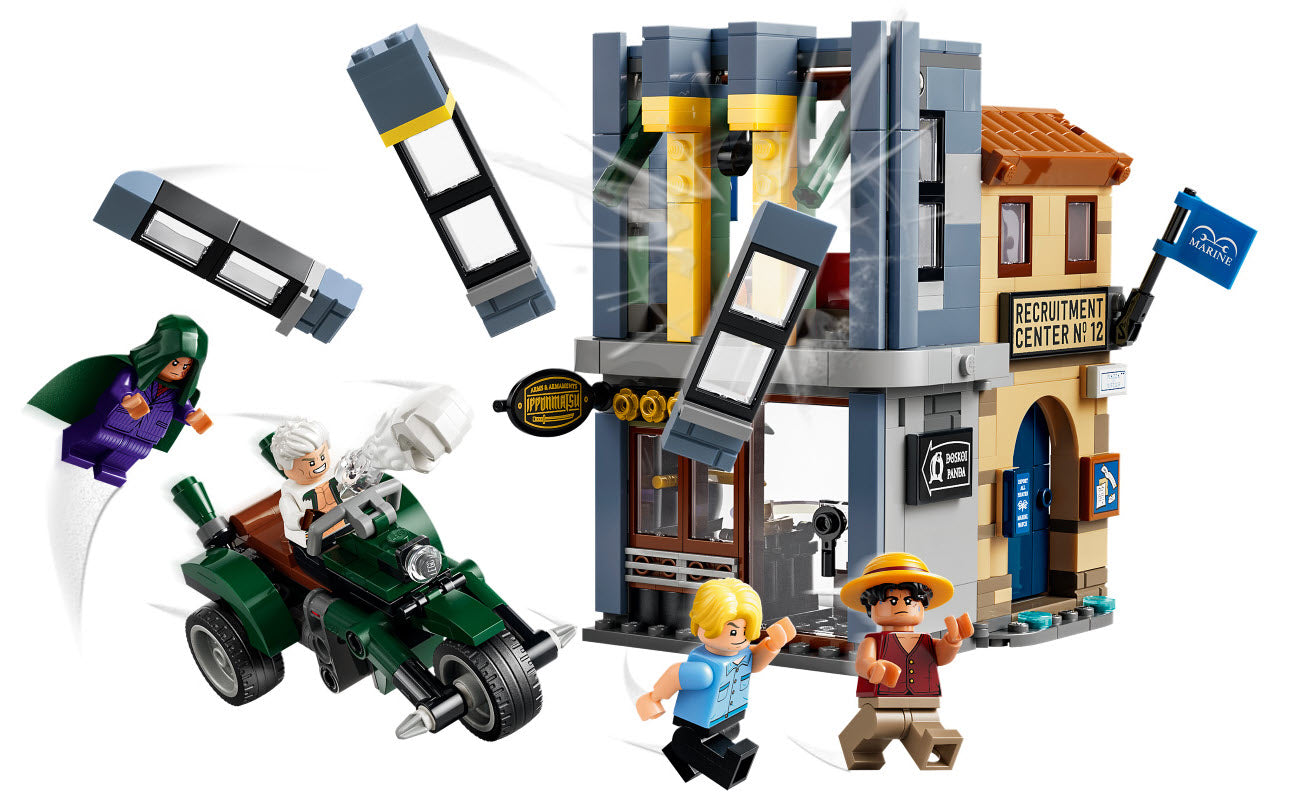 LEGO One Piece 75642 Showdown mit Kapitän Smoker
