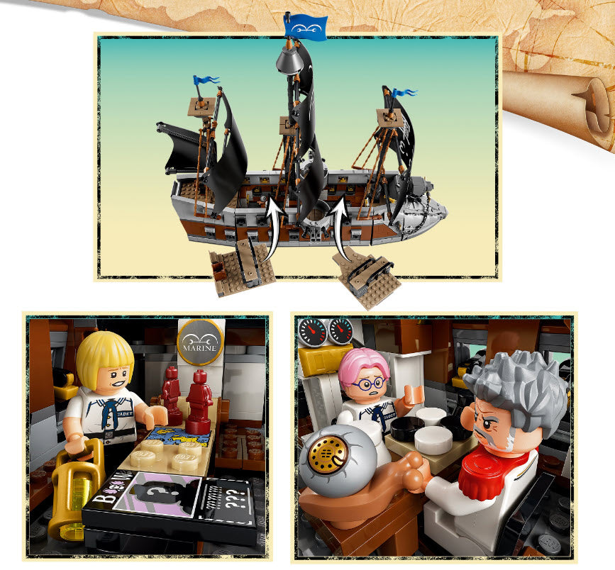 LEGO One Piece 75646 Garps Marineschlachtschiff