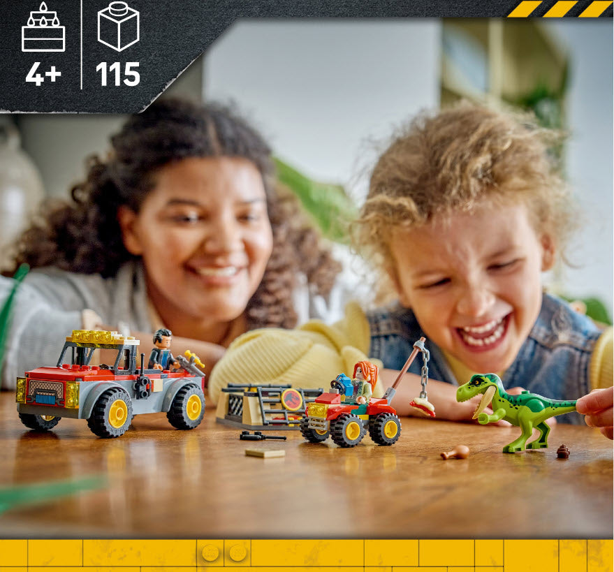 LEGO Jurassic World 77978 Transporter für den Jungen T.Rex
