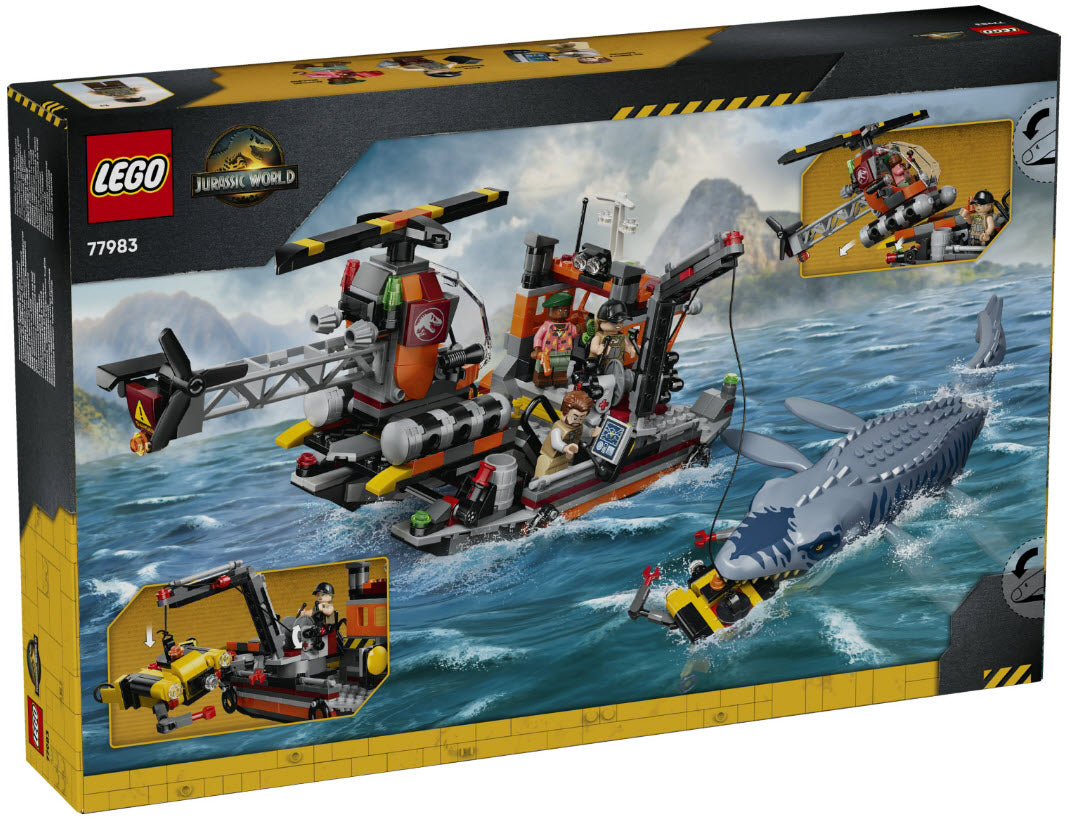 LEGO Jurassic World 77983 Mosasaurier-Angriff auf das Boot