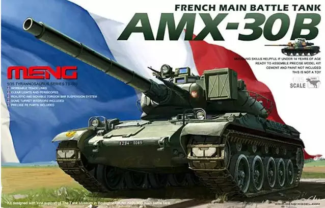 Verpackung: Meng-Model TS-003 French Main Battle Tank AMX-30B, 1:35