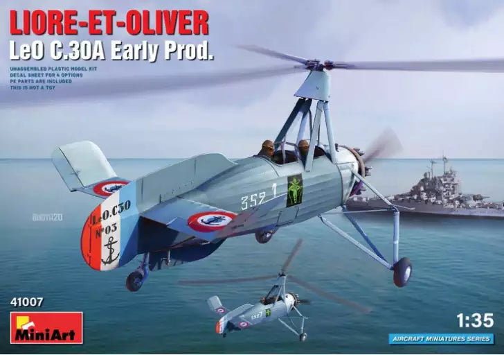 Verpackung: MiniArt 41007 LIORE-ET-OLIVER LeO C.30A Early Prod., 1:35