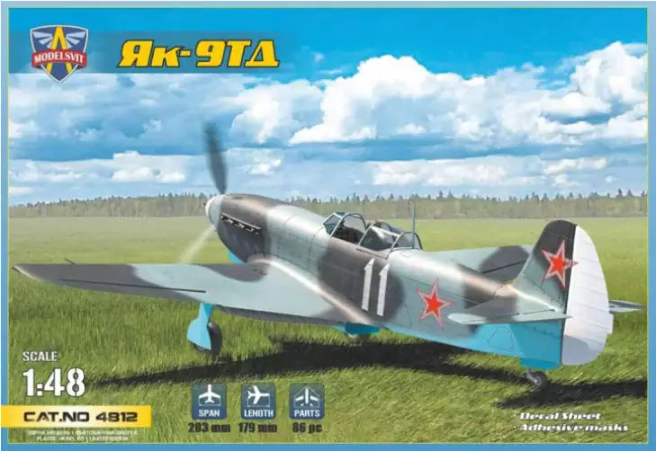Verpackung: ModelSvit 4812 Yak-9TD, 1:48