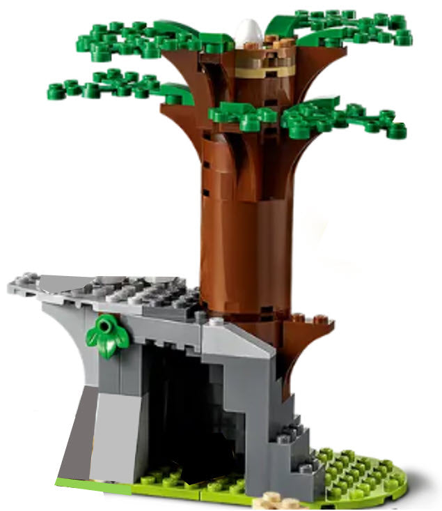 Inhalt: LEGO Split-Sets S602 Baum mit Nest