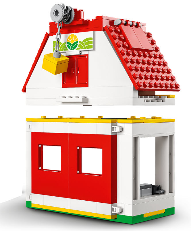 Inhalt: LEGO Split-Sets S606 Scheune