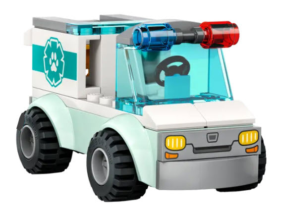Inhalt: LEGO Split-Sets S610 Tierambulanzwagen