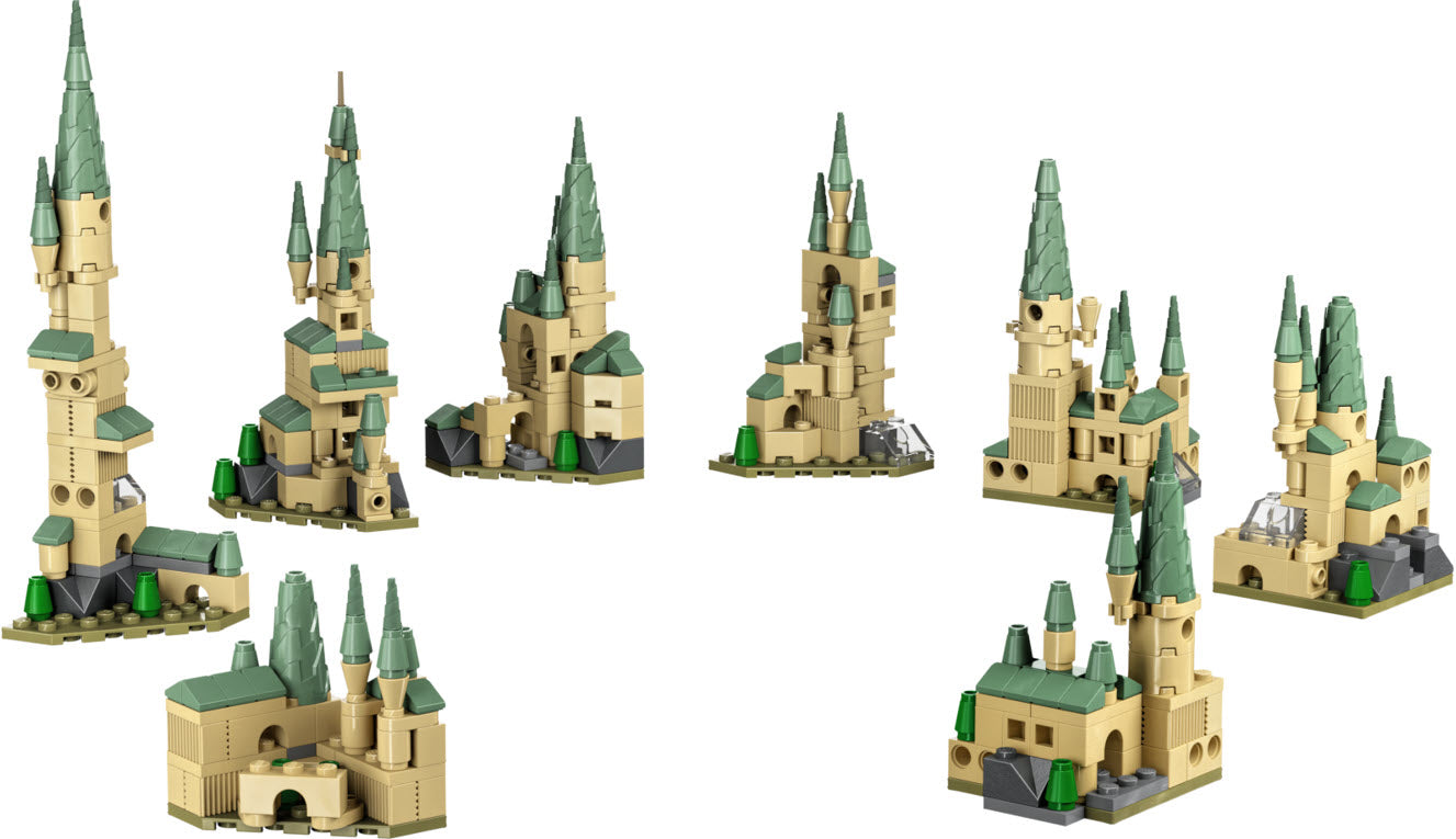Varianten: LEGO Split-Sets S751 Baue dein eigenes Schloss Hogwarts