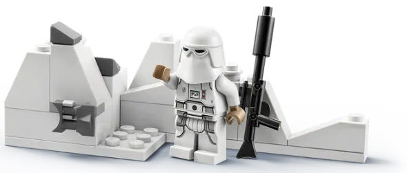 Inhalt: LEGO Split-Sets S754 Star Wars Hoth-Schneegraben mit Snowtrooper