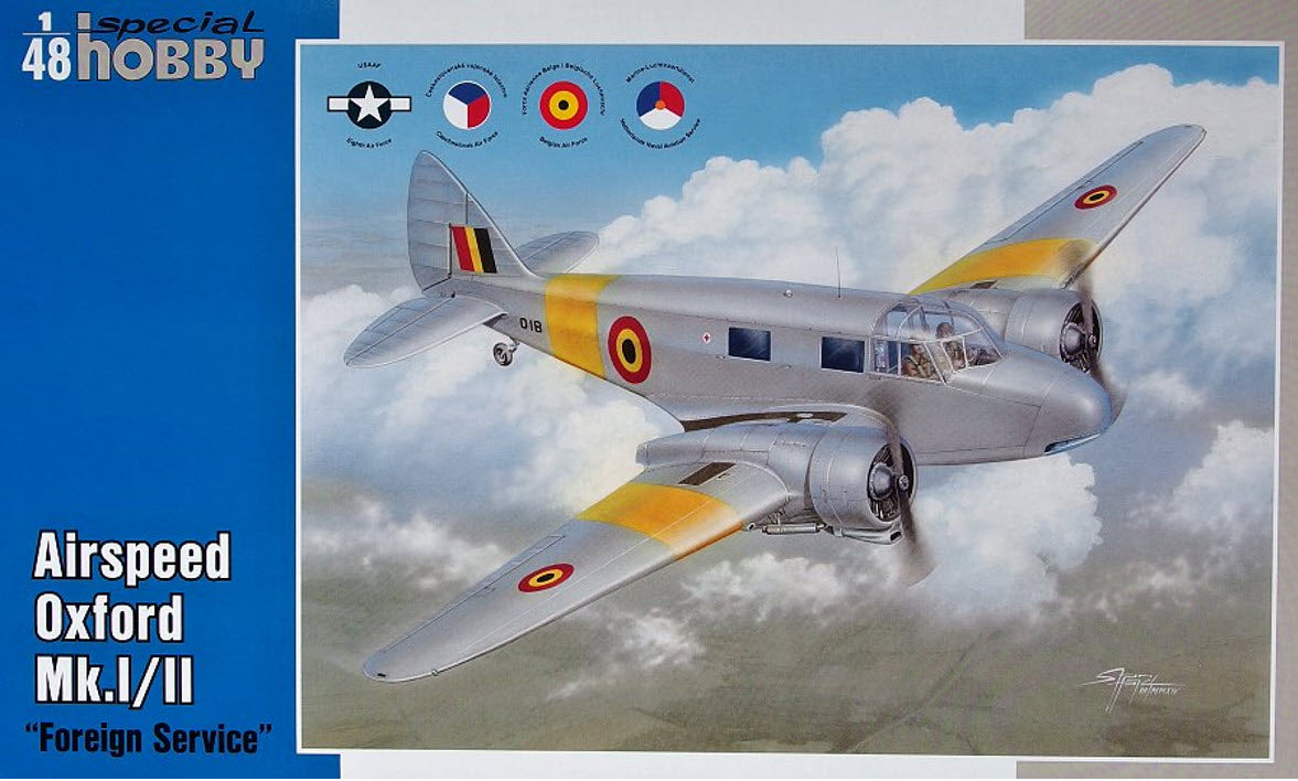 Verpackung: Special Hobby SH48159 Airspeed Oxford Mk.I/II Foreign Service, 1:48