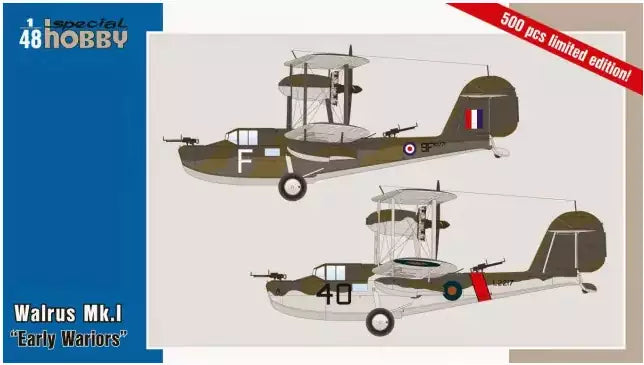 Verpackung: Special Hobby SH48161 Walrus Mk.I Early Warriors, 1:48
