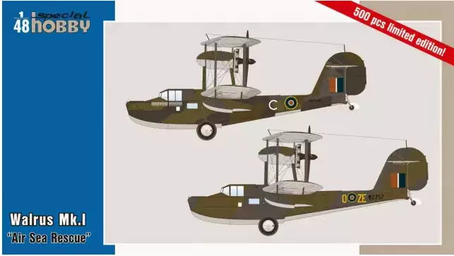 Verpackung: Special Hobby SH48163 Walrus Mk.I Air Sea Rescue, 1:48
