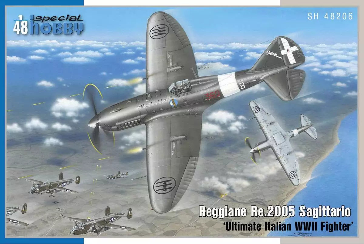 Verpackung: Special Hobby SH48206 Reggiane Re.2005 Sagittario ‘Ultimate Italian WWII Fighter’, 1:48