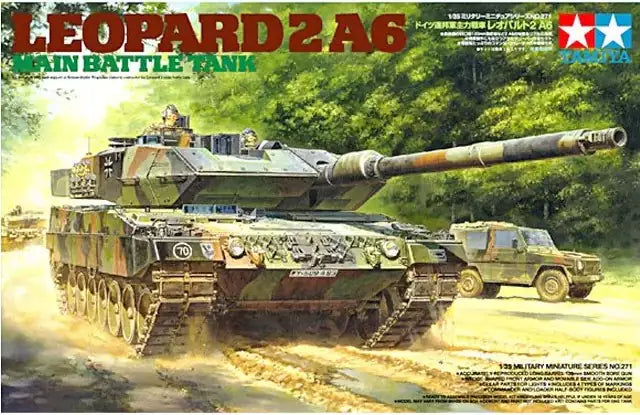 Verpackung: Tamiya 35271 Bundeswehr Leopard 2A6, 1:35