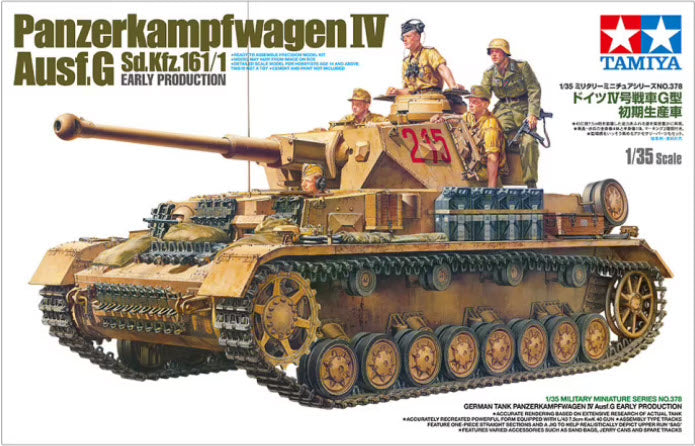 Verpackung: Tamiya 35378 Panzerkampfwagen IV Ausf. G Sd.Kfz. 161/1 early production, 1:35