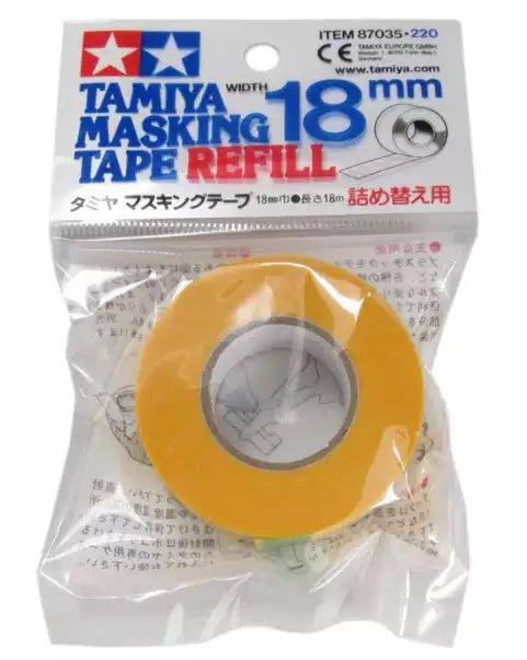 Verpackung: Tamiya 87035 Masking Tape 18mm breit (18m Länge)