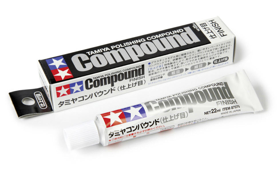 Verpackung: Tamiya 87070 Tamiya Polishing Compound - Finish (22ml)