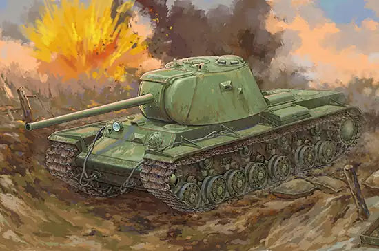 Inhalt: Trumpeter 09544 Russian KV-3 Heavy Tank, 1:35
