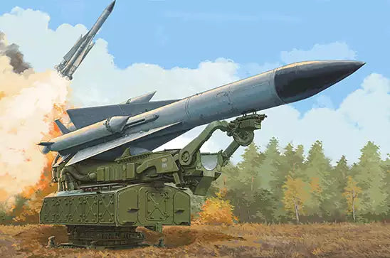 Inhalt: Trumpeter 09550 Russian 5V28 of 5P72 Launcher SAM-5 "Gammon", 1:35