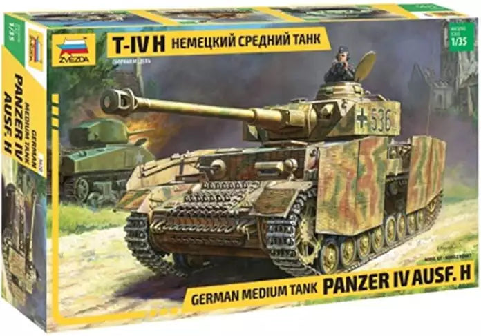 Verpackung: Zvezda 3620 German medium tank Panzer IV Ausf.H, 1:35