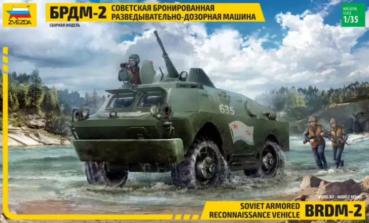 Verpackung: Zvezda 3638 BRDM-2, 1:35