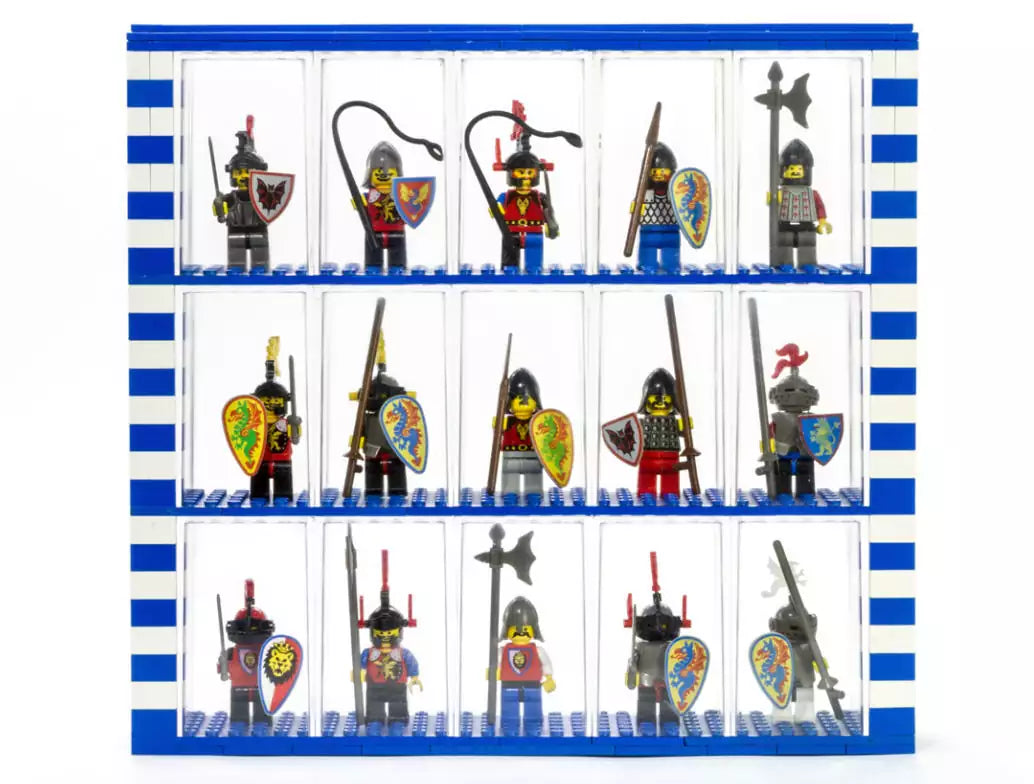 FaBiOX FX002 Vitrine 6x6 für LEGO-Minifigur, transparent-klar